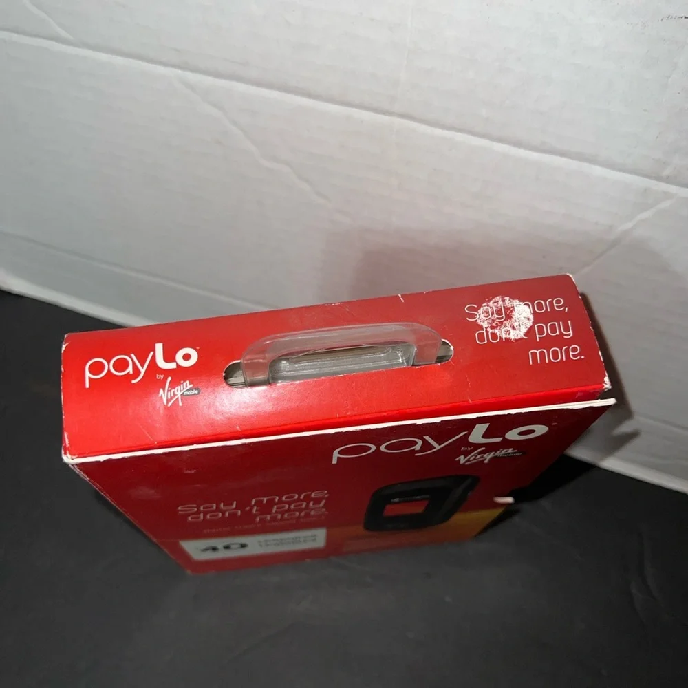 Kyocera S2100 Black Virgin Mobile Cellular Camera Flip Phone PayLo NEW Sealed